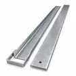 FE 5000 Jatkohaarukat 125x50 -2400, galv, avoin malli, pari - Jatkohaarukat 5000 kg - 990 - 1
