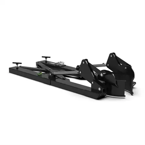 SE Tynnyrinostin hydraulinen kippaus 150x60mm, 200l tynnyrille - Tynnyrin kääntölaitteet trukkeihin - 1431 - 1