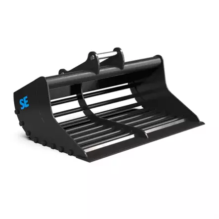 SE S50 Seulakauha 450L 1400mm - Kaivinkoneen seulakauhat huulilevyllä - S50 - 1131 - 1