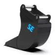 S50 Kaapelikauha 180L 400mm - Kaivinkoneen kaapelikauhat suora - S50 - 322 - 1