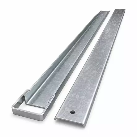 FE 2500 Jatkohaarukat 100x40 -2000, galv, avoin malli, pari - Jatkohaarukat 2500 kg - 993 - 1