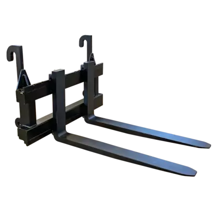 SE Mek. Nostohaarukat JCB Q-fit 5t, 1200/1200mm - Pyöräkoneen mekaaniset trukkipiikit - JCB Q-fit - 393 - 1