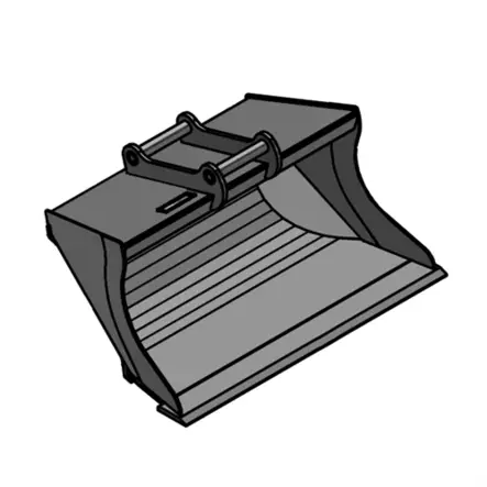 SE S50 Tasoituskauha 400L 1400mm - Kaivinkoneen tasoituskauhat - S50 - 1114 - 2
