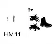 Nasta HM11 (24) - Rengasnastat trukkeihin - 674 - 1
