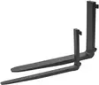 LST Nostohaarukkarunko ilman kiinnikkeitä+piikit 1200mm/1100mm, 1500kg - Trukkipiikit traktoreihin - 2055 - 2