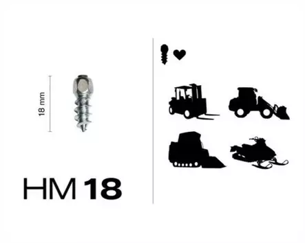 Nasta HM18 (200) - Rengasnastat trukkeihin - 1516 - 1