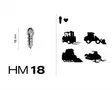 Nasta HM18 (200) - Rengasnastat trukkeihin - 1516 - 1