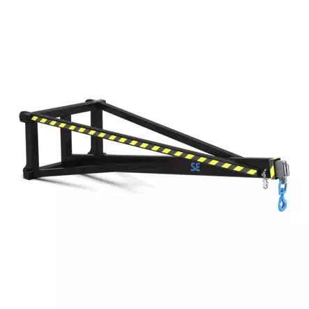 SE Nostopuomi L30/JCB409 2t, mekaaninen 3500mm - Pyöräkoneen mekaaniset nostopuomit - Volvo L30 - 868 - 1