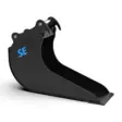 S40 kaapelikauha 60L 300mm - Kaivinkoneen kaapelikauhat suora - S40 - 1148 - 1
