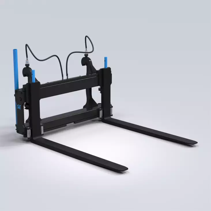 SE Hydrauliset nostohaarukat Kramer 3t 1500/1500mm - Pyöräkoneen hydrauliset trukkipiikit - Kramer 380-580 - 439 - 1