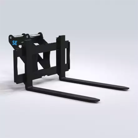 SE Nostohaarukat S30/180 0,8t 800/800mm, mekaaniset - Kaivinkoneen mekaaniset trukkipiikit - S30/180 - 589 - 1