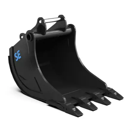 SE Kuokkakauha hampailla S70 1100L 1140mm - Kaivinkoneen kuokkakauhat hampailla - S70 - 1099 - 1