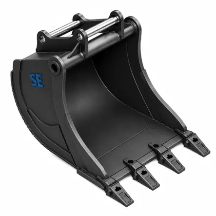 SE Kuokkakauha hampailla S70 1250L 1250mm WS - Kaivinkoneen kuokkakauhat hampailla - S70 - 839 - 1