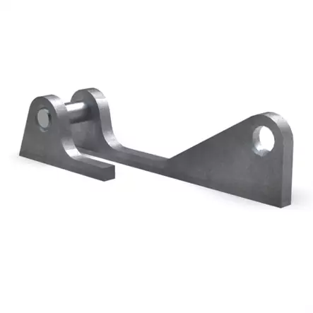 Terex 80-120 Right kiinnike, steel plate - Pyöräkoneen sovitteet - Terex 80-120 - 1199 - 1